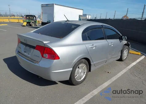 2007 Honda Civic Hybrid from USA, damaged, VIN JHMFA362875002741